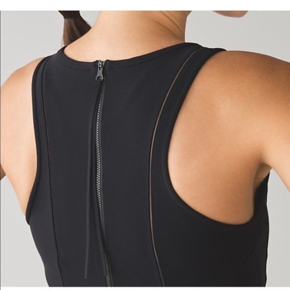 LULULEMON & GO TILL DAWN DRESS SIZE 8 BLACK - Picture 4 of 11